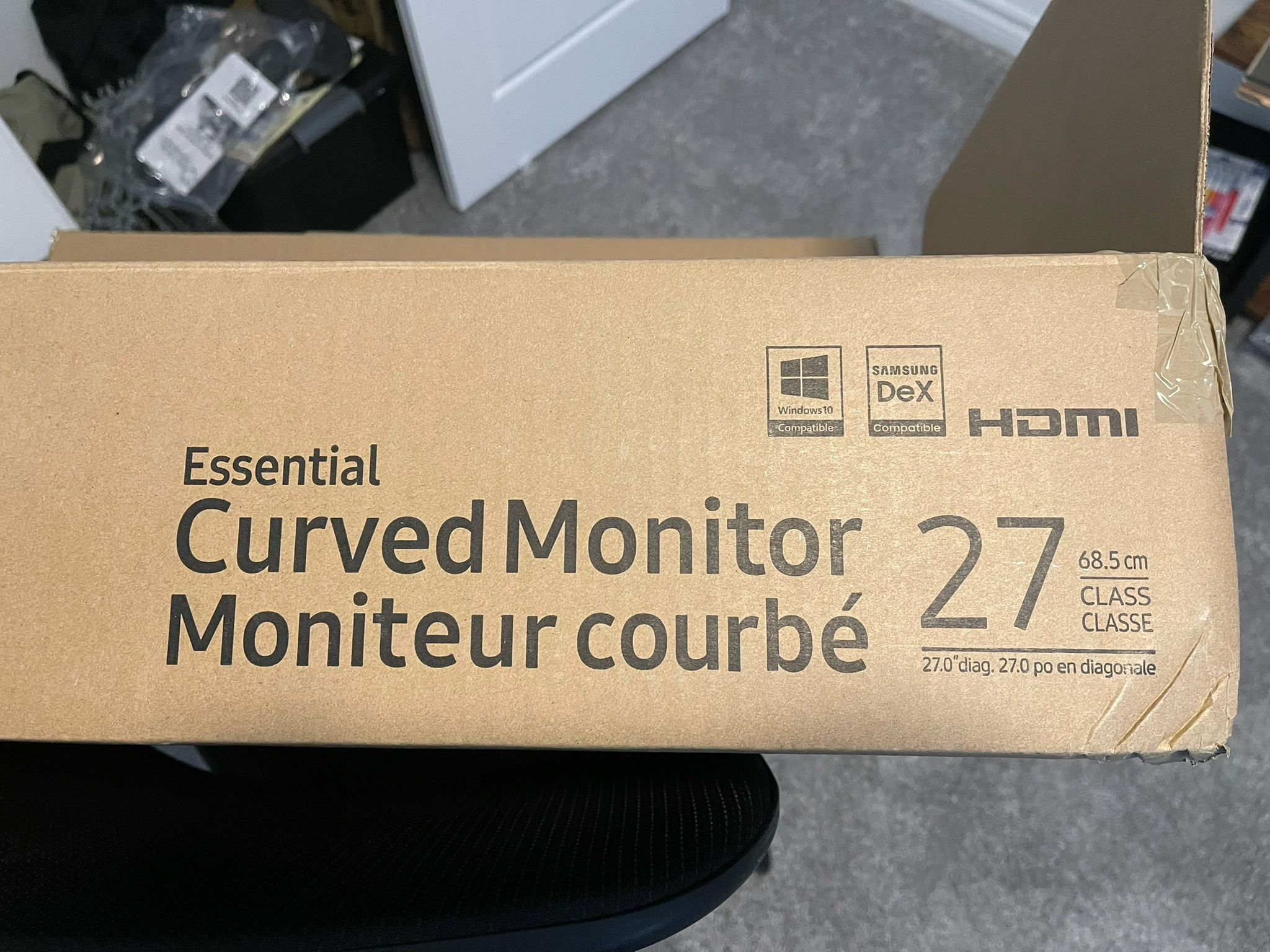27” Samsung Curved Monitor