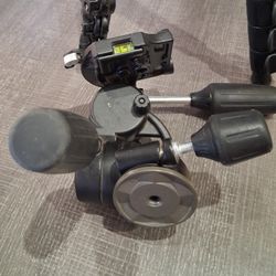 Manfrotto Tripod And Head 
