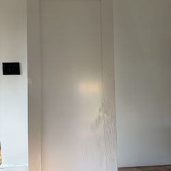 Primed 1-Panel Solid Core Wood Interior Slab Door