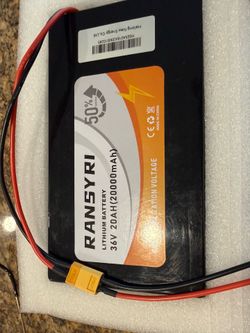 36v 20AH (20000mAh) Brand New with charger.
