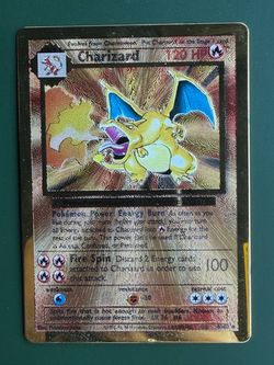 Pokémon Celebrations Ultra-Premium Collection gold metal Charizard #4/102
