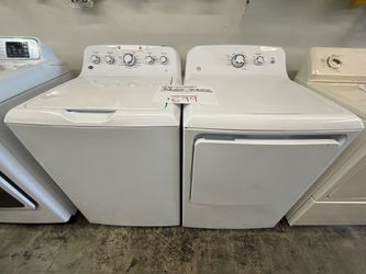 USED GE WASHER AND DRYER SET