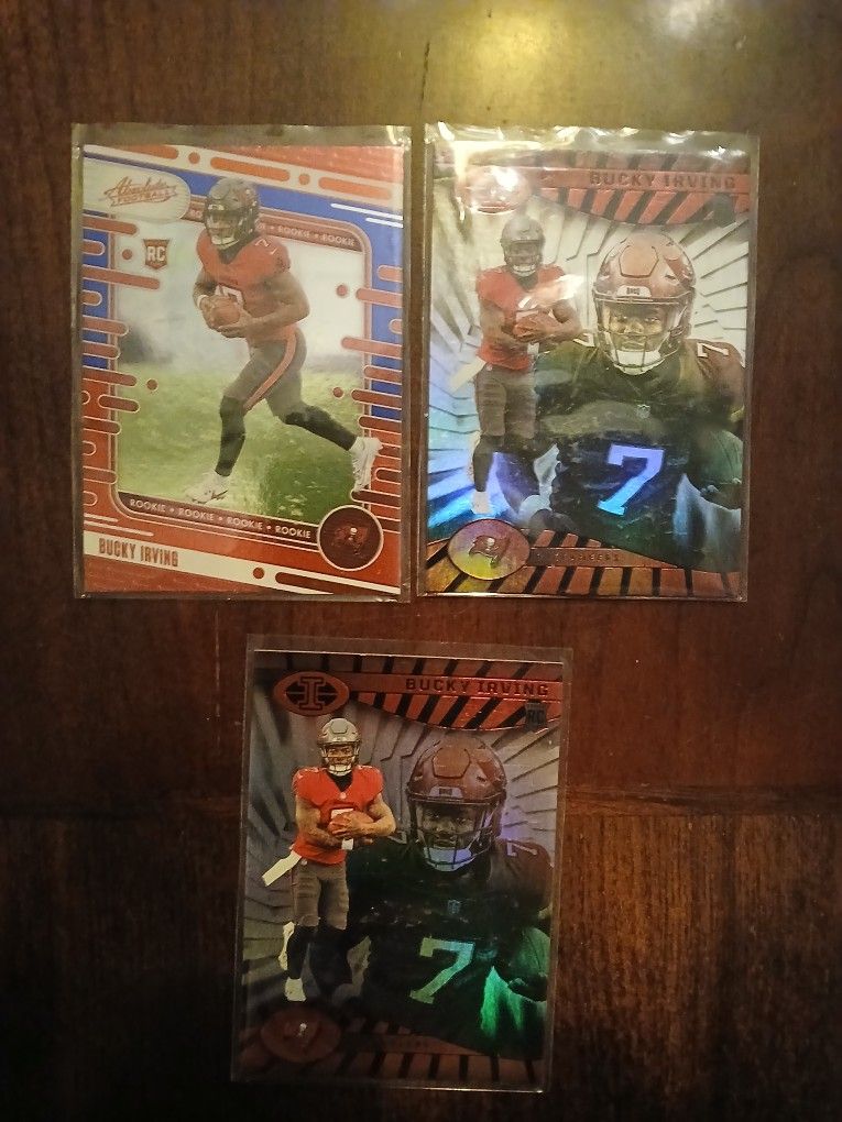 Bucky Irving Rc Football Cards