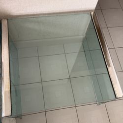 Coffee Table GlassL32xW30xH18