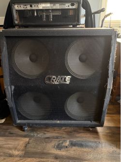 Crate guitar amplifier cabinet 4x12