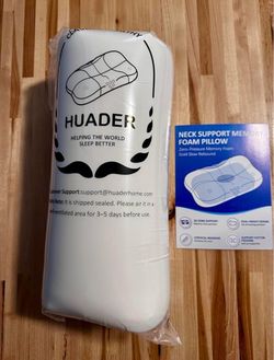 Cervical Neck Pillow for Neck Pain Relief & Side Sleepers (Pickup only)