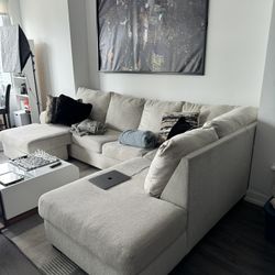 Sectional 2 Pc Couch Sofa