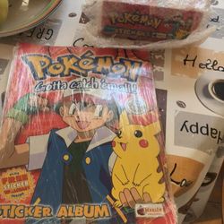 1999 Merlin Pokémon Stickers