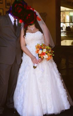 Strapless Wedding Gown