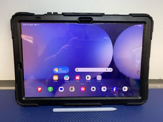 SAMSUNG GALAXY  TAB S10+ 5G 256GB CELLULAR + WIFI + S PEN W/CASE