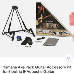 Yamaha Axe Pack Guitar Accessory Kit 