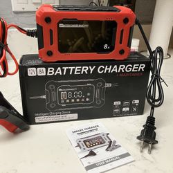 12V 8A Battery Charger + Maintainer (new)