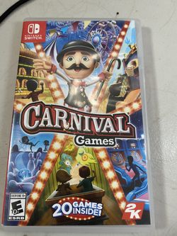 Nintendo Switch Consle Game Carnival Games