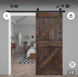 Barn door (brand new in box)