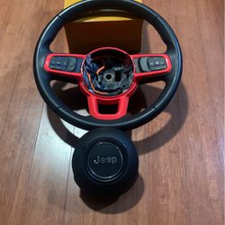 2018-2022 Jeep Wrangler Steering Wheel And Airbag Cover