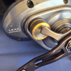  Daiwa Lexa PWR-P 400 Baitcast Reel, 