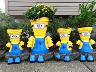 Flower pot friends