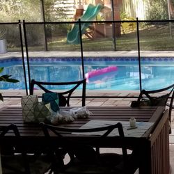 IKEA Wooden Slat Patio Table 