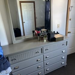 Bed, Couch, Dresser