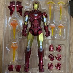 Iron Man Action Figure And Display Hall