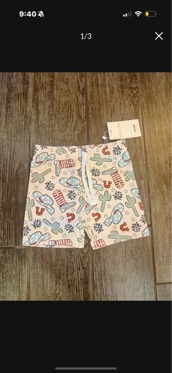 NWT rodeo swim trunks
