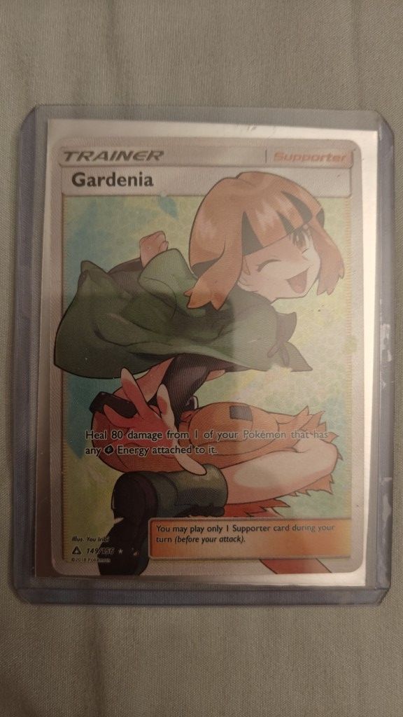 Pokemon Gardenia Full Art Card