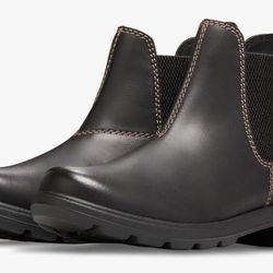 Eastland Women's Baja Chelsea Black Boots Lightweight Pull-On, Size 9M #128