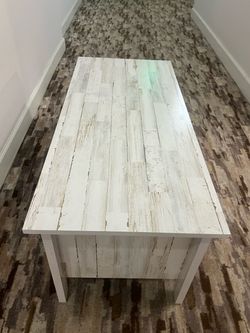 Coffee Table with Opening Top