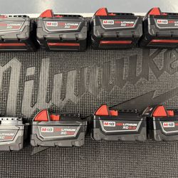 Milwaukee 5.0 Batteries