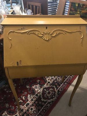 New And Used Antique Desks For In Round Rock Tx Offerup Dark Mustard Yellow Drop Leaf Writing Desk For In Austin Tx
