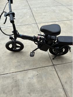 SHCNTEKU Folding Electric Bike 500W | 20MPH | 25 Mile Range | Removable Battery | UL2849