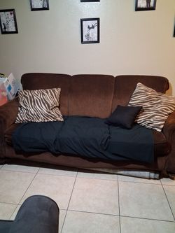 Brown couch