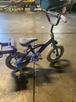 Toddler Frozen Bike With Training Wheels