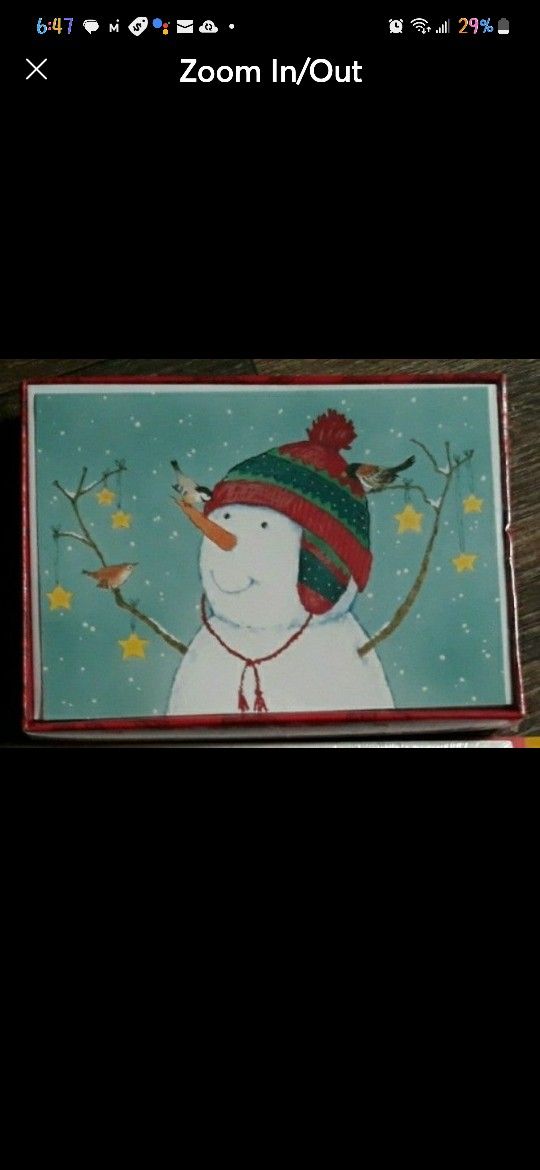 18 Smowmam Christmas Cards