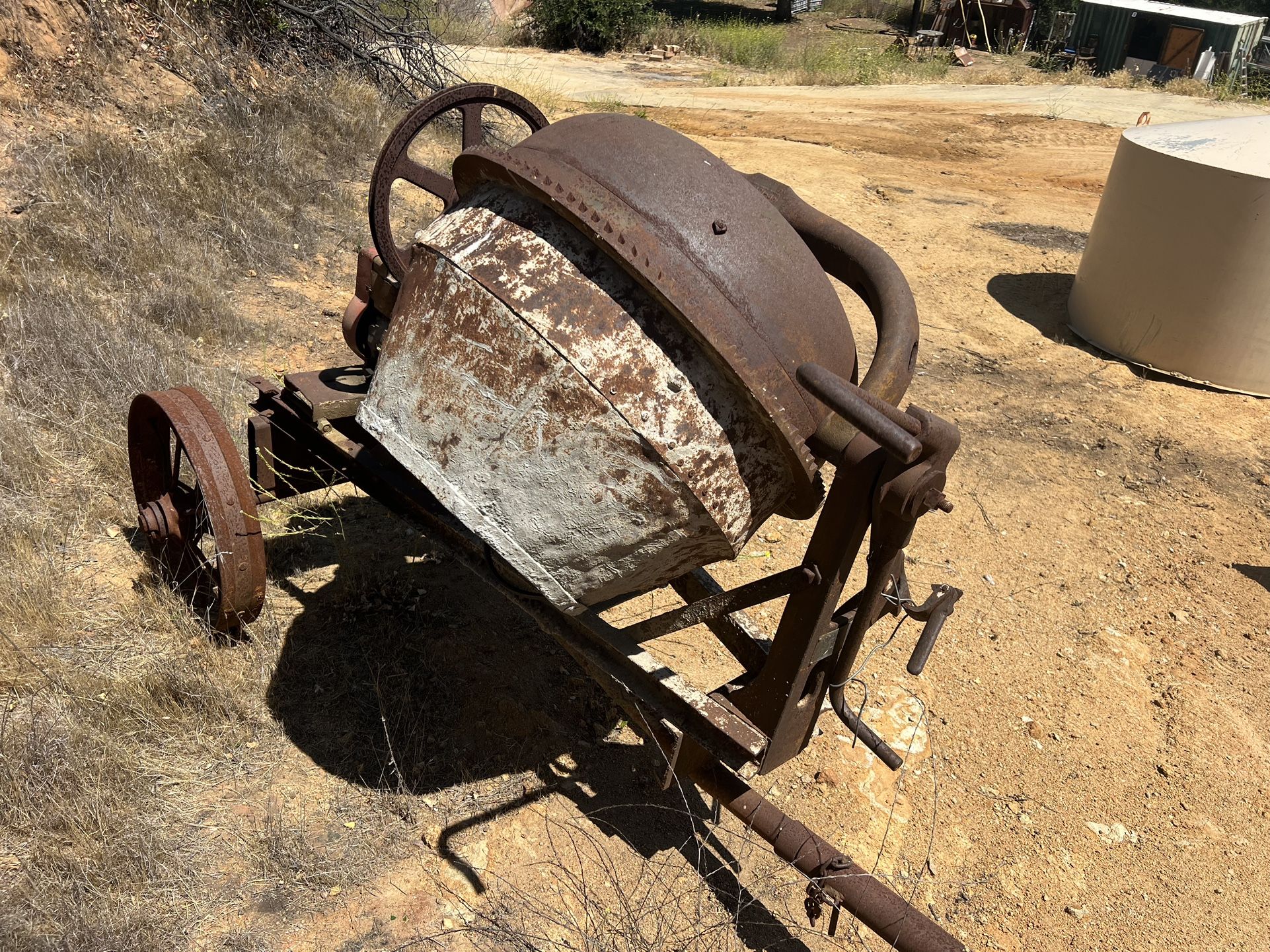 Concrete Mixer With Motor