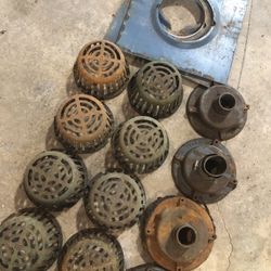 Lot Of Zurn Commercial Cast Iron Roof Drains 