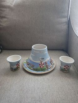 Four piece Yankee candle set