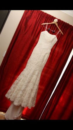 Wedding dress size 2 Mermaid style