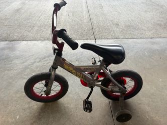 12” Lightning McQueen Bike with Training Wheels