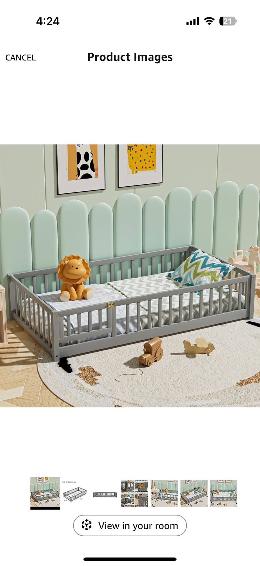 Montessori Toddler bed