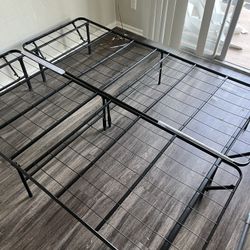 Queen Size Lifted Mattress Frame