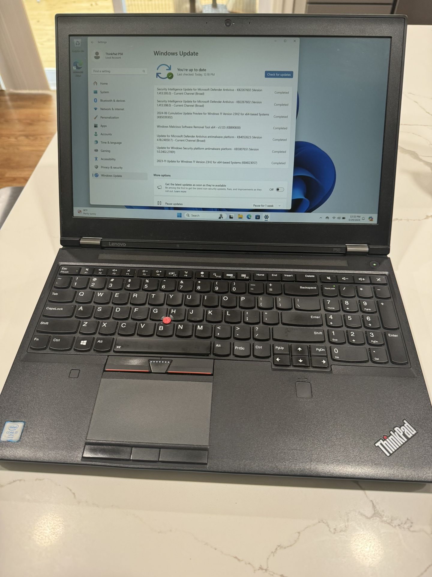 Lenovo ThinkPad P50
