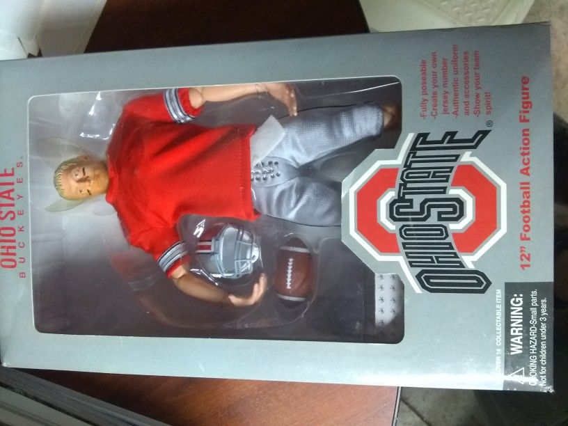 Ohio State Football Player Action Figure 12 Inch