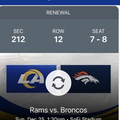 RAMS vs Broncos - Xmas Game (12/25/2022) Thumbnail