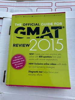 GMAT Review 2 Books 