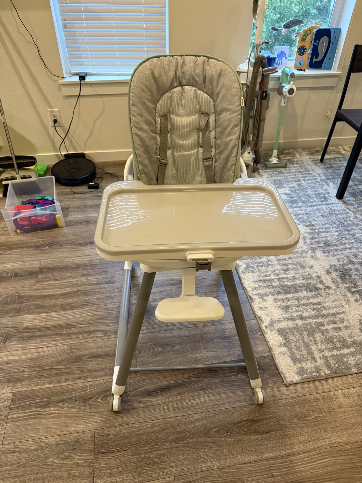 Baby High Chair 6 In 1 For Infants Toddlers