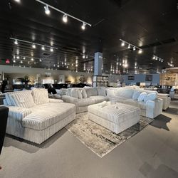 Light Grey 3PC Sectional Couch