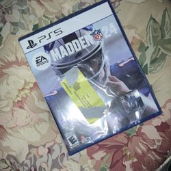Madden 24 Game PlayStation 5 Game Console Game New Sealed 