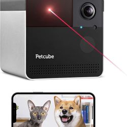 Petcube Play 2 Wi-Fi Pet Camera with Laser Toy & Alexa Built-In, for Cats & Dogs. 1080P HD Video, 160° Full-Room View, 2-Way Audio, Sound/Motion Alert