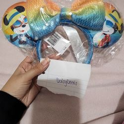 Disneyland Minnie And Mickey Family Summer Vacation Ears